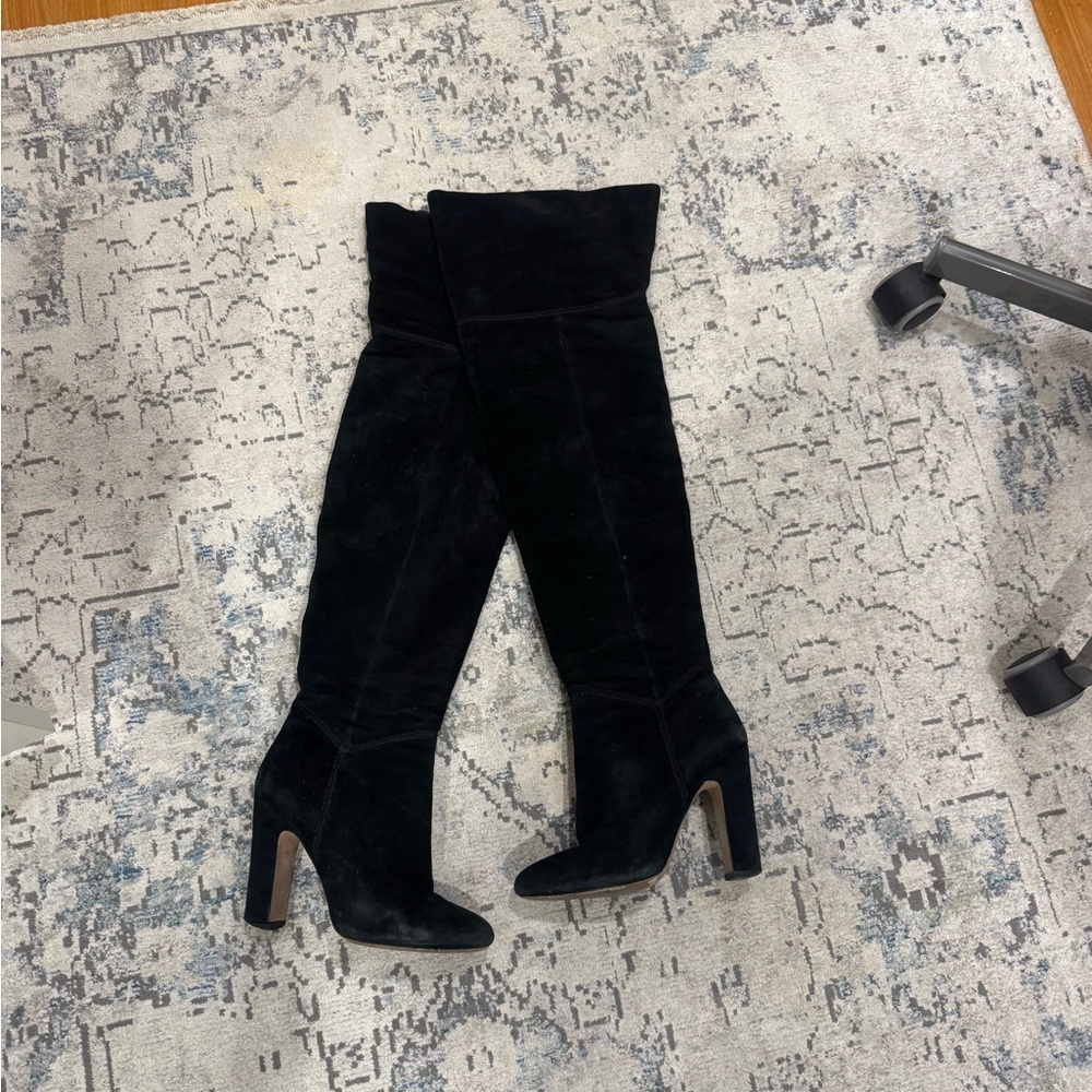 Aldo Black Over the Knee Boots